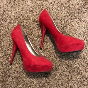 Red Mossimo heels